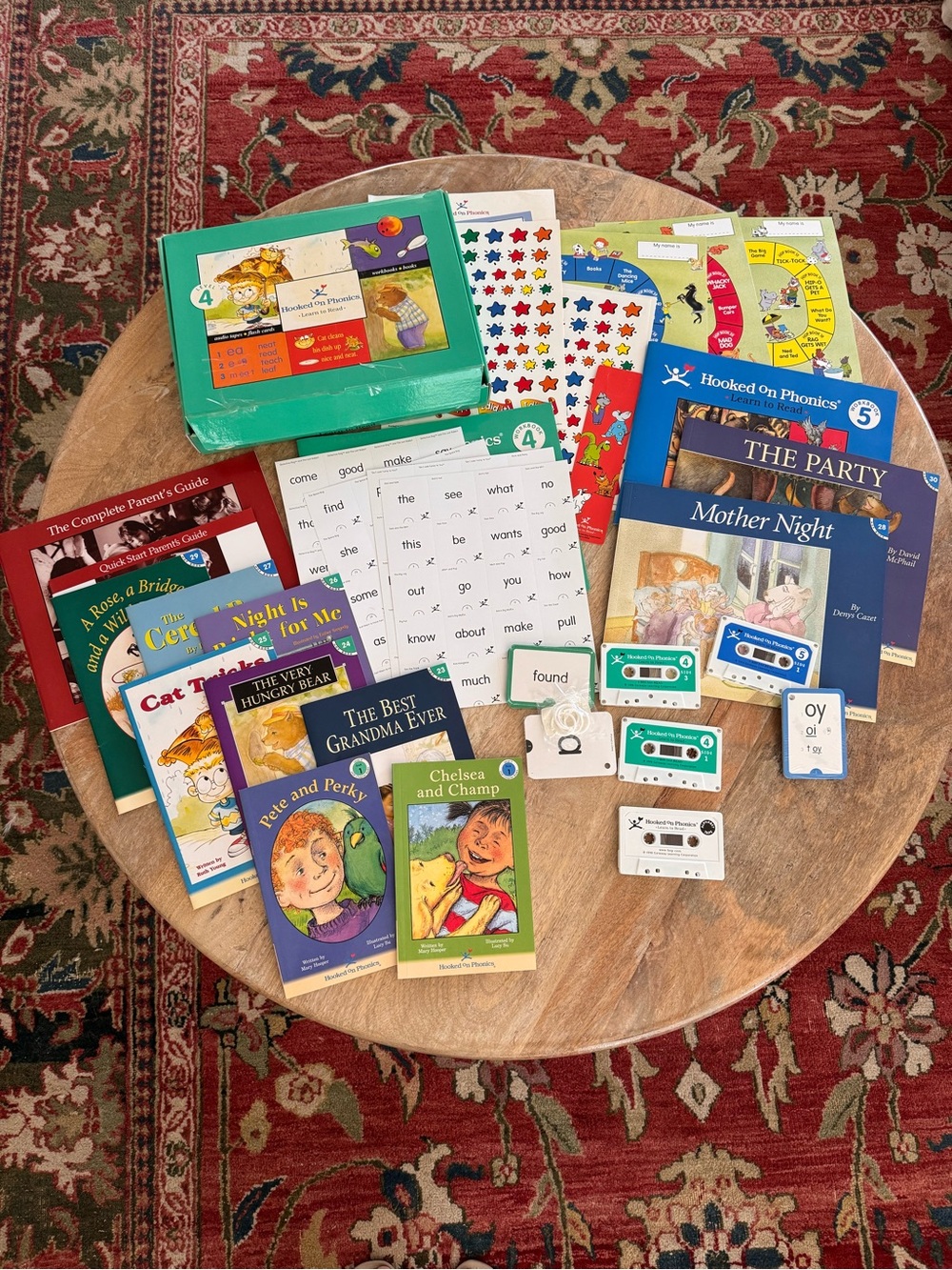 Hooked On Phonics Learn to Read Level 4 and some Level 5